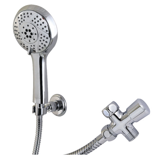 Kingston Brass KX1541SD Vilbosch Multi-Function Hand Shower Kit, Polished Chrome