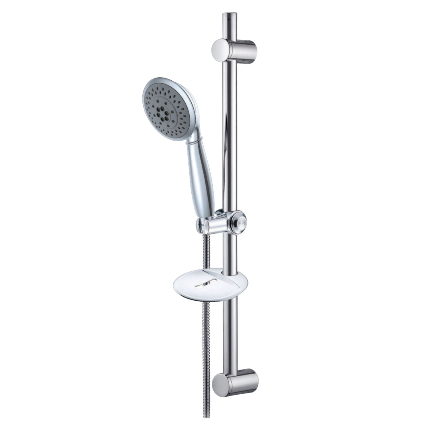 Kingston Brass KX2526SBB Shower Scape 5-Function Hand Shower with Slide Bar Kit, Naples Bronze