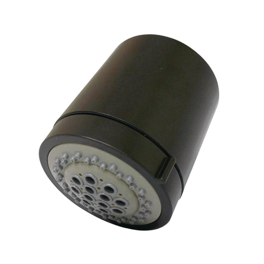 Kingston Brass KX8615 Vilbosch 3-3/16 Inch Round 2-Function ABS Shower Head in Oil Rubbed Bronze