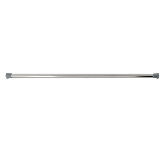 Kingston Brass SR361 Edenscape 36"-60" Stainless Steel Adjustable Tension Shower Curtain Rod, Polished Chrome