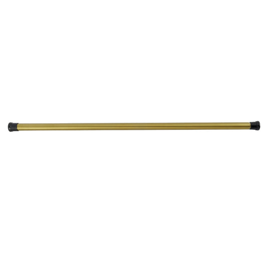 Kingston Brass SR367 Edenscape 36"-60" Stainless Steel Adjustable Tension Shower Curtain Rod, Brushed Brass