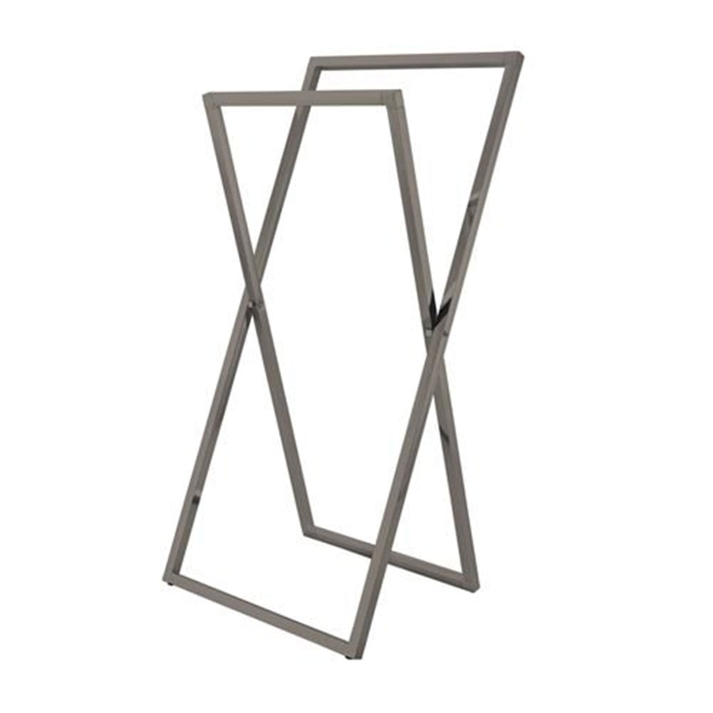 Kingston Brass Edenscape SCC8295 Pedestal X Style Steel Construction Towel Rack, Oil Rubbed Bronze