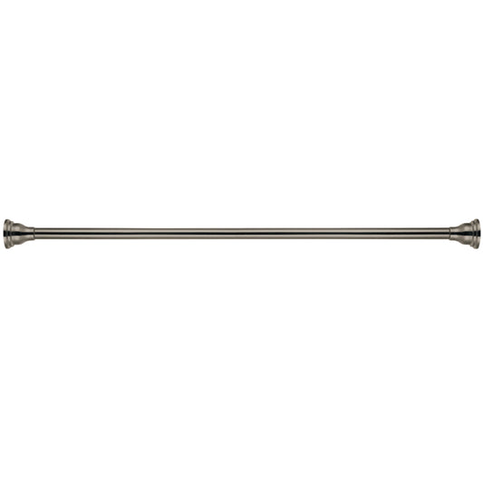 Kingston SR118 Edenscape 60-Inch to 72-Inch Adjustable Shower Curtain Rod in Brushed Nickel