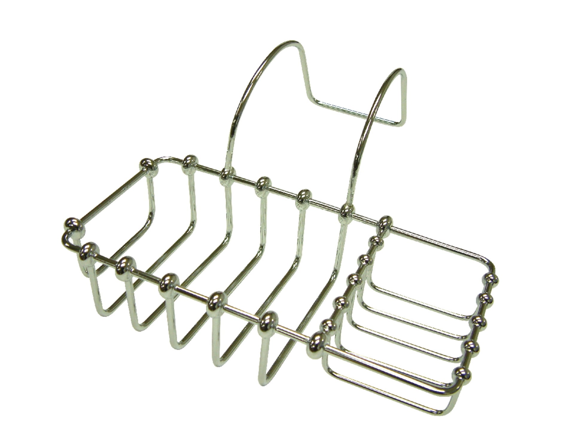 Kingston Brass CC2161 8-3/8 Inch Clawfoot Tub Hanging Soap and Sponge Holder in Polished Chrome