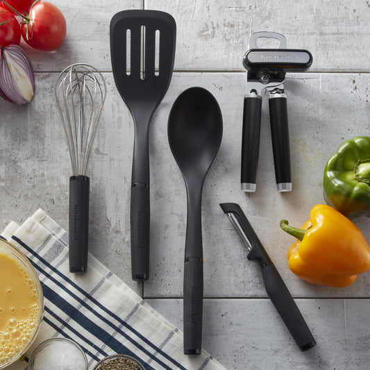 KitchenAid 5-Piece Nylon Essential Starter Kitchen Utensil Sets