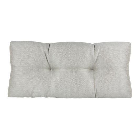 Klear Vu The Gripper Non-Slip Tufted Omega Universal Bench Cushion, 30" x 14 x 3", Gray