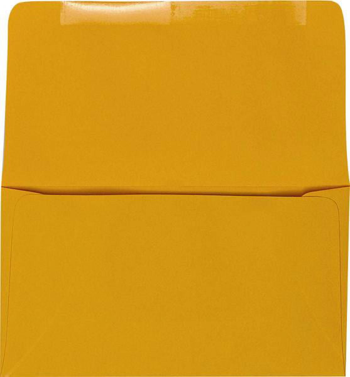 LUXPaper 6 1/4 Remittance Envelopes, Goldenrod, 3 1/2 x 6, 250/Pack