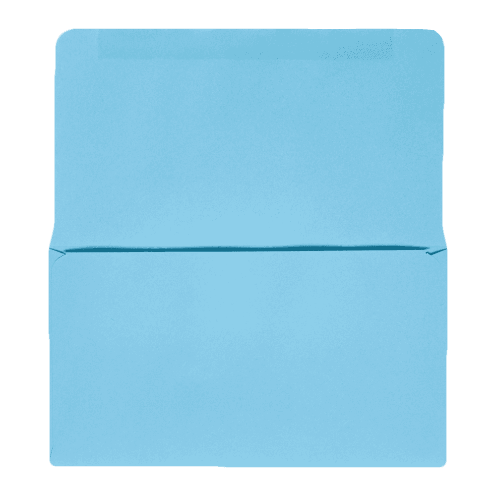LUXPaper 6 1/4 Remittance Envelopes, Pastel Blue, 3 1/2 x 6, 250/Pack
