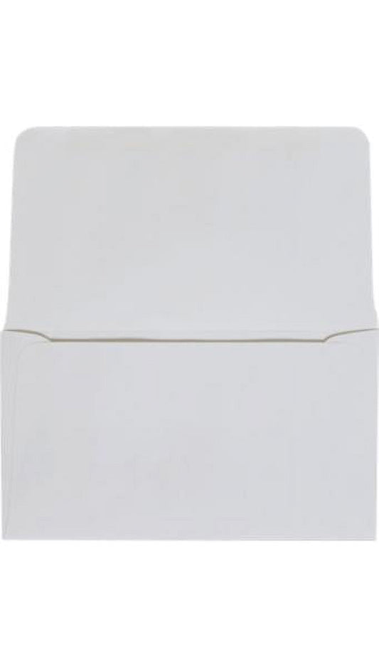 LUXPaper 6 1/4 Remittance Envelopes, Pastel Gray, 3 1/2 x 6, 50/Pack