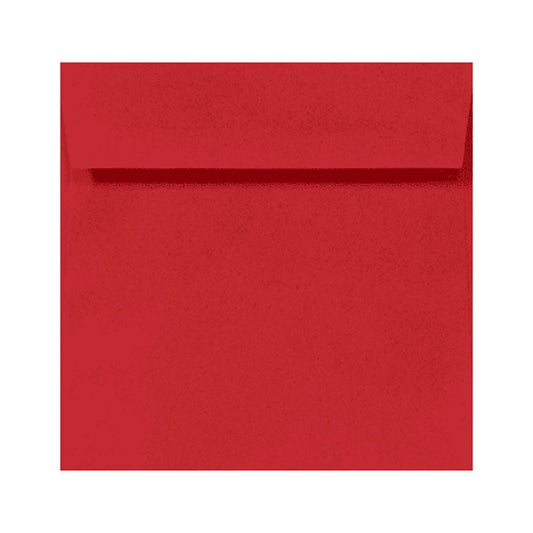 LUXPaper 6 1/4 x 6 1/4 Square Envelopes, Ruby Red, 250/Pack