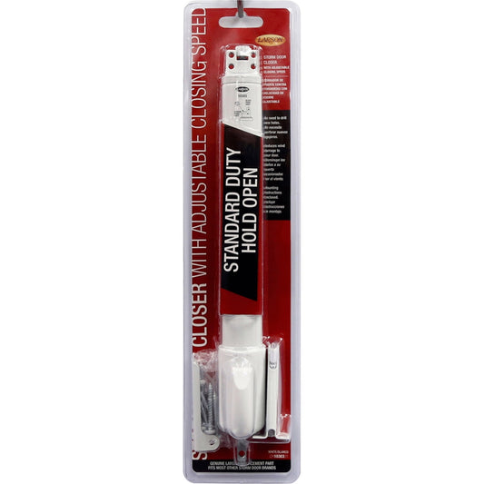 Larson White Single Hold-Open Closer Kit