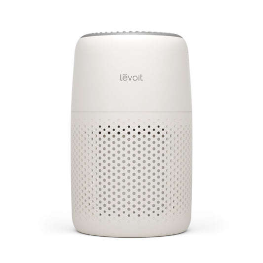 Levoit Core Mini with Night Light 255 Sq Ft 3-Stage Original Filter Air Purifier, Cream White