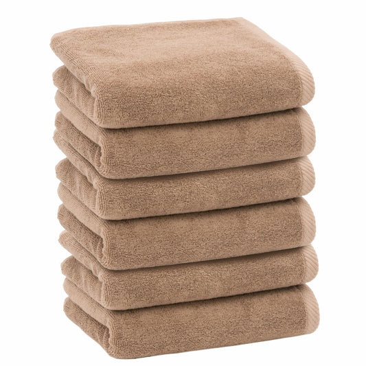 Linum Home Textiles Juego de 6 Toallas de Mano Ediree 100% AlgodÃ³n Turco