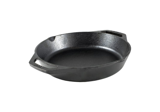 Lodge SartÃ©n de Hierro Fundido Sazonado de Hierro Fundido de 10.25" con Doble Asa