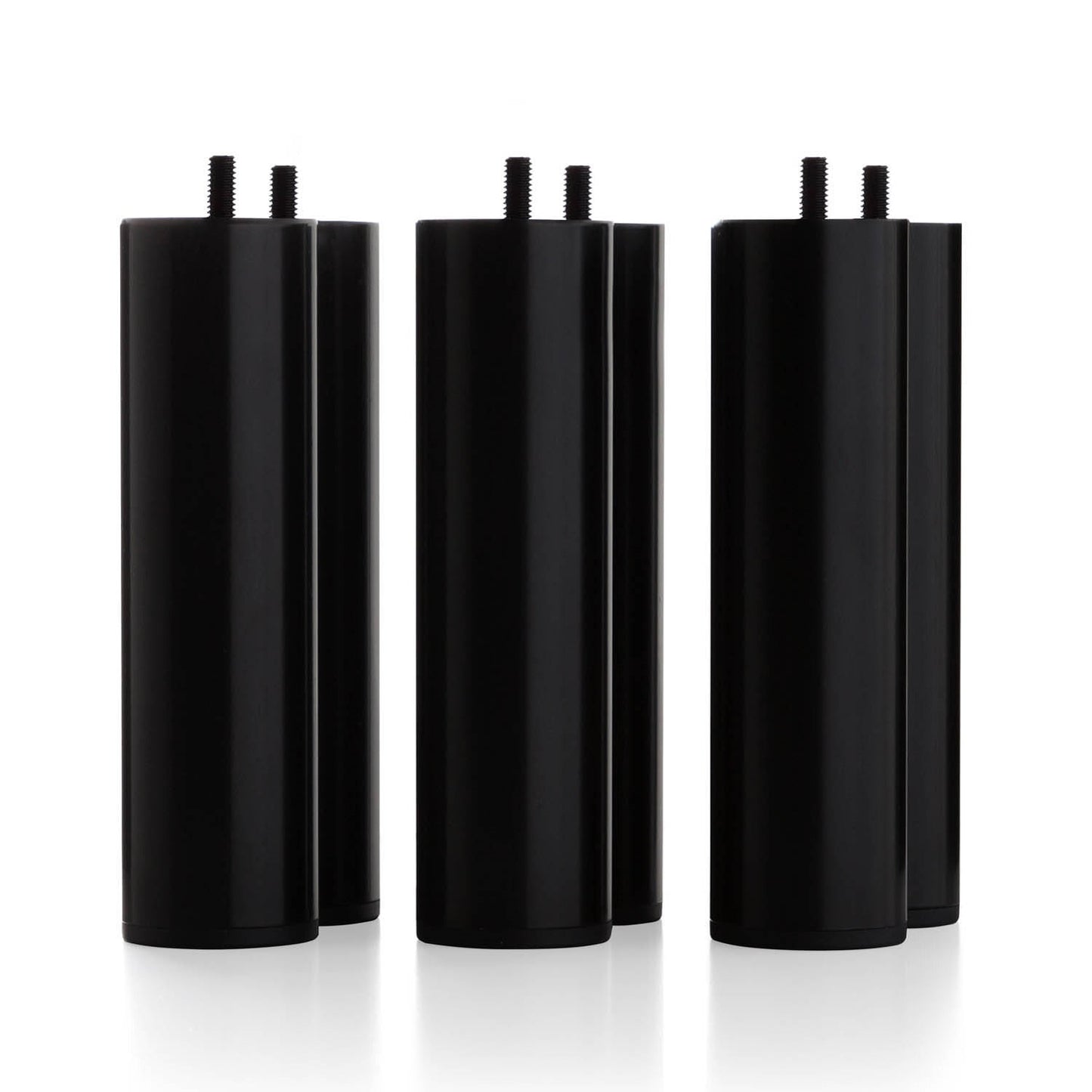 Lucid Adjustable Bed Base Metal Legs, 8.5 inches, Set of 6