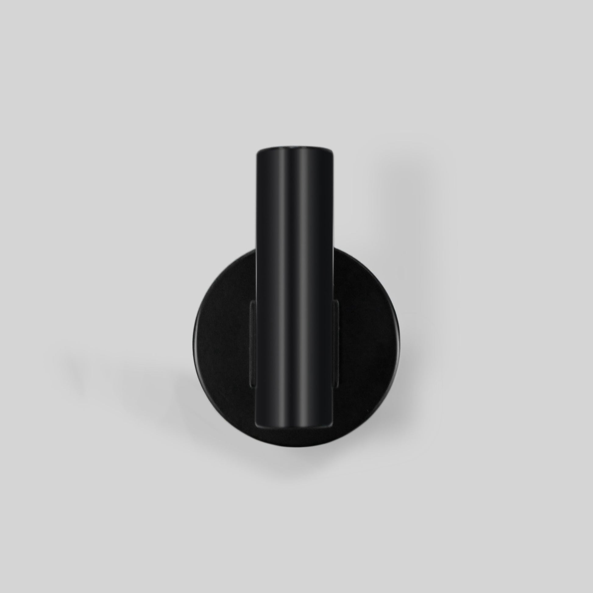 Lumi Home Furnishings Modern Wall Single Hook Matte Black 8-pack