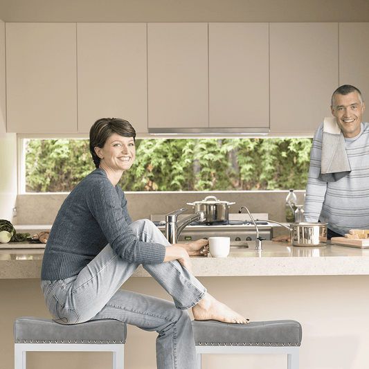 MAYEERTY Bar Stools Set of 2, Kitchen Stools for Kitchen Island, Dining Table
