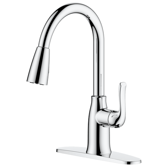 Mainstays Pull Down Kitchen Faucet in Chrome