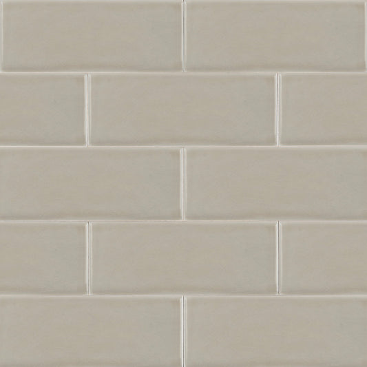 MSI Portico Pearl Handcrafted 4 in. x 12 in. Glossy Ceramic Wall Tile (5 sq. ft. / case)