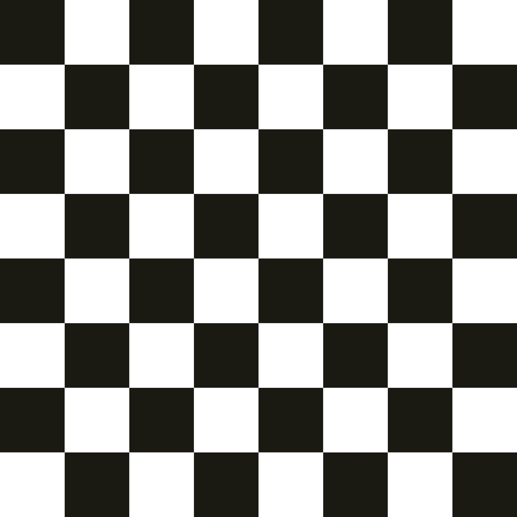 Mainstays Black and White Checkerboard Peel and Stick Wallpaper 30.75 Sq. ft, 1 Count