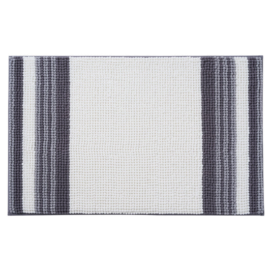 Mainstays Performance Foam Noodle Bath Rug, 20" x 32", White
