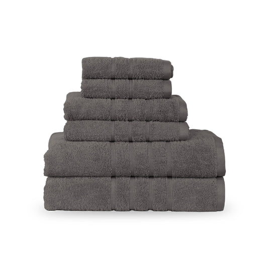 Martex 6-Piece Towel Set | 100% Cotton Soft & Absorbent Bath Towels | Eiffel Tower