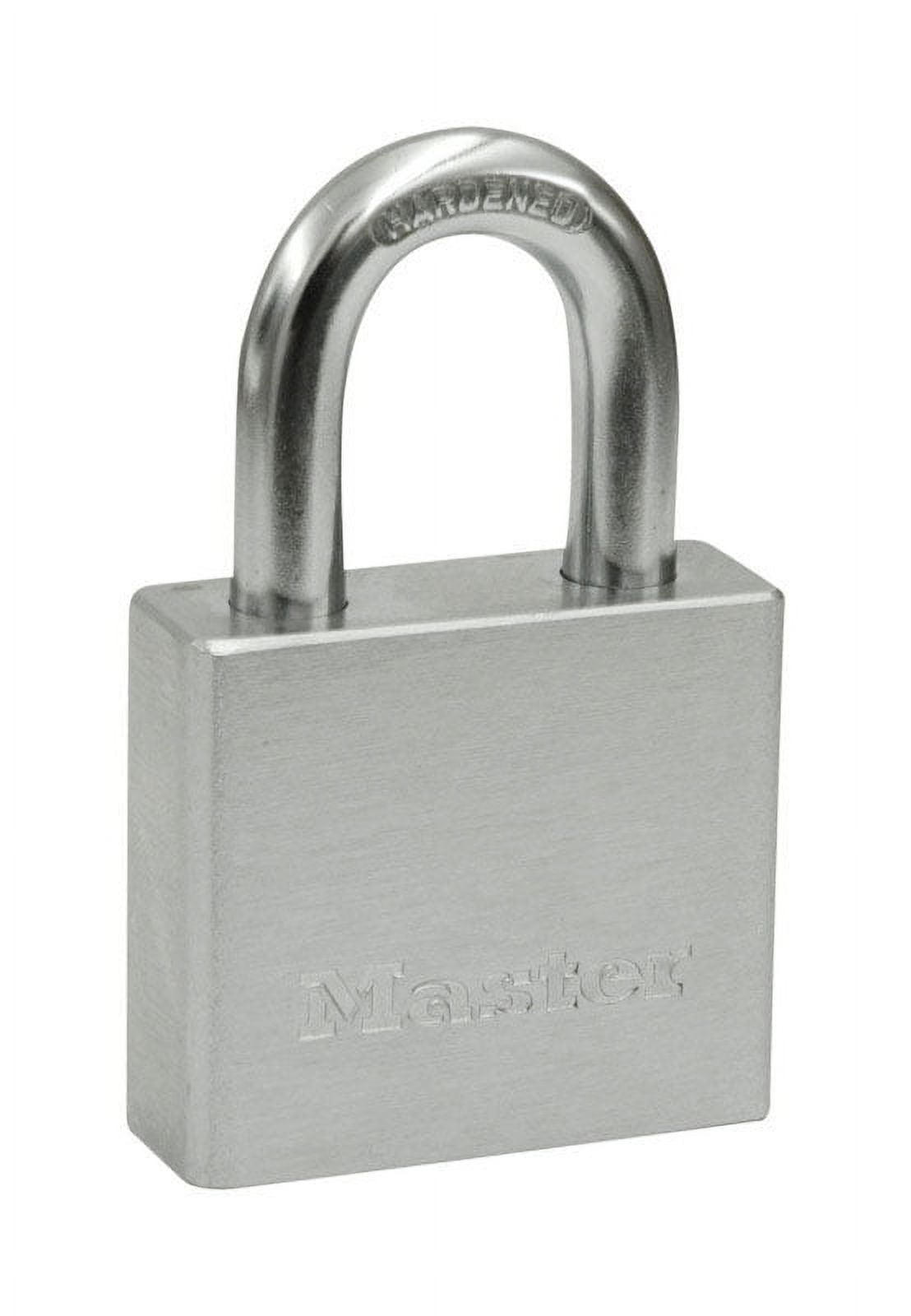 Master Lock 1-13/16" H x 13/16" W x 2" L Steel 5-Pin Cylinder Padlock 1 pk