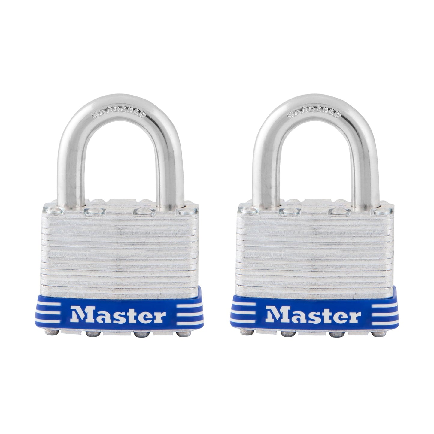 Master Lock 1-3/4in (44mm) Wide Laminated Steel Pin Tumbler Padlock