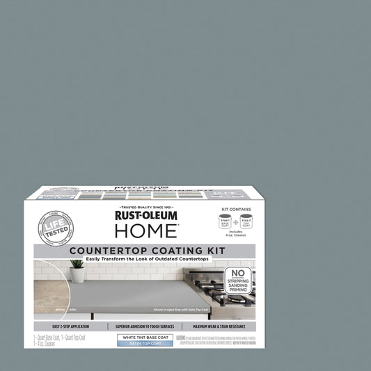 Matterhorn, Rust-Oleum HOME Countertop Satin Coating Kit-38496211T, Quart