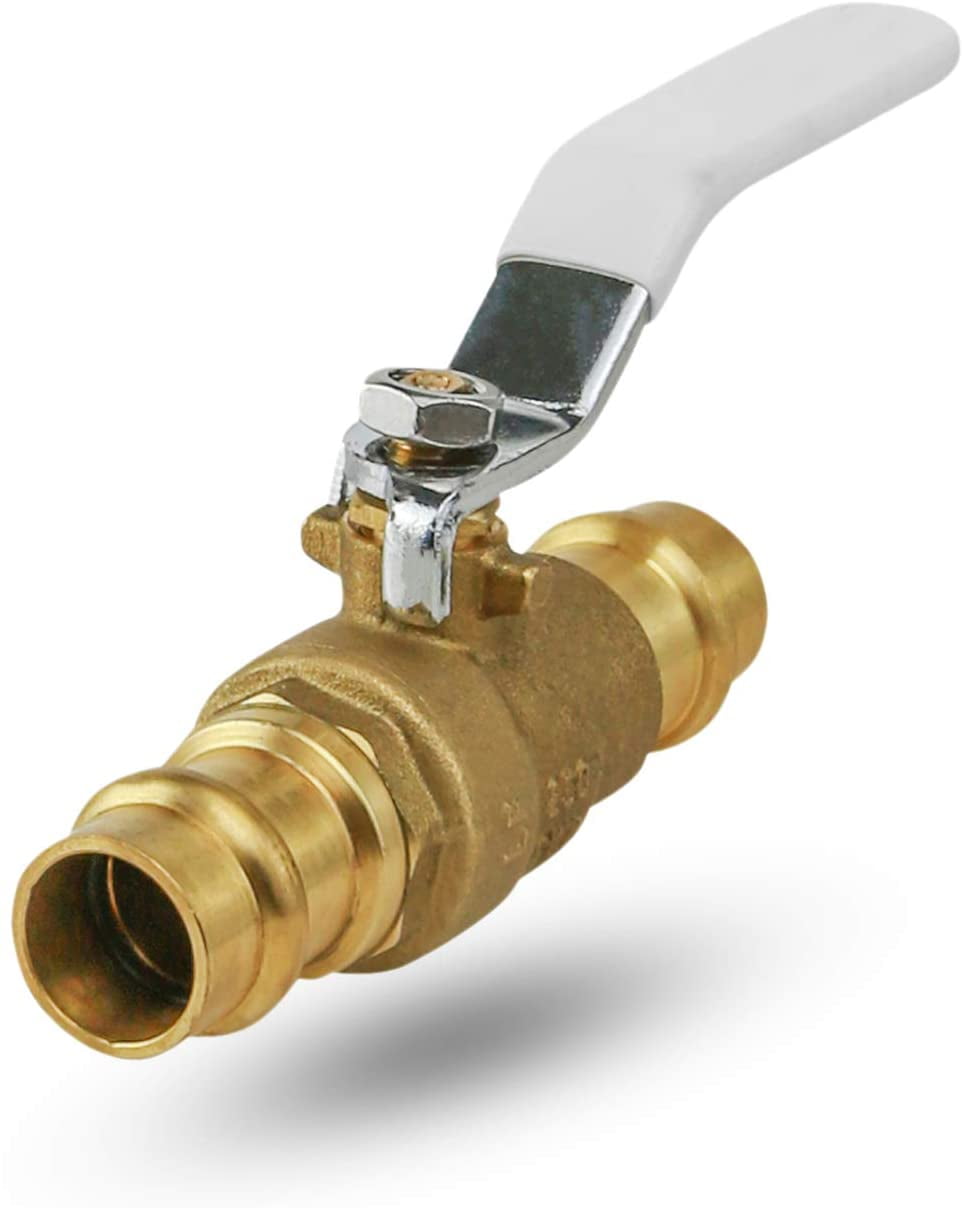 Midline Valve 932002VLV Premium Press Ball Valve, with 2 in. Press Connections, Brass