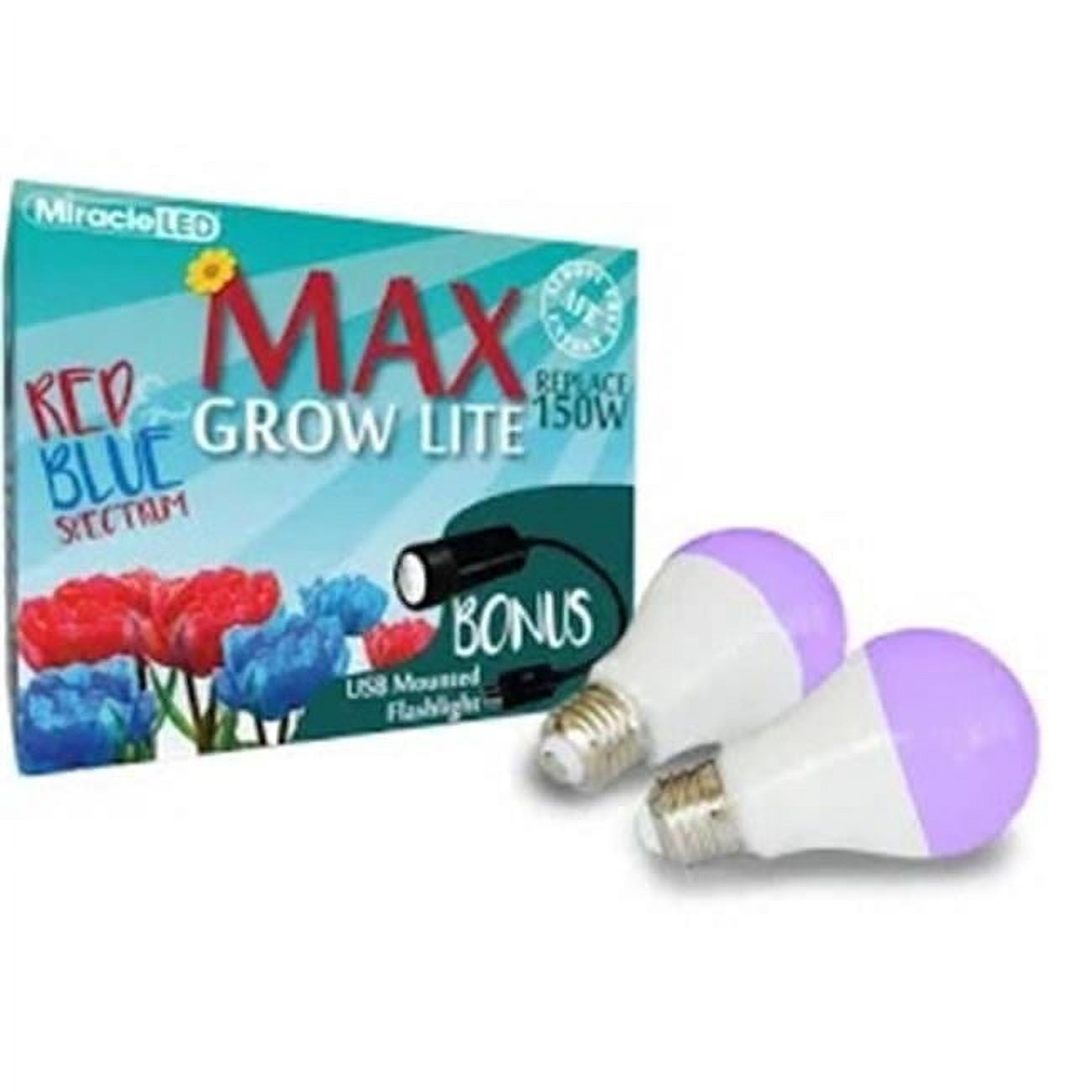 Miracle LED 604382 Max Flowering Red LED Grow Light - 2 Pack