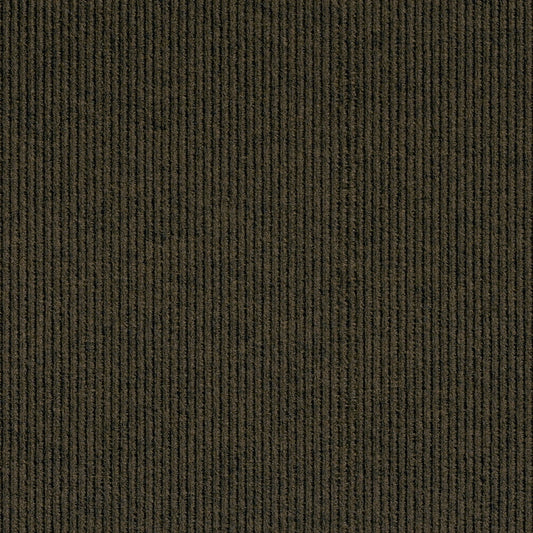 ModMat Rib Mahogany Carpet Tiles - 18" x 18" Indoor/Outdoor, Peel and Stick Carpet Tiles - 22.5 sq. ft. per box â€“ Pack of 10 Tiles