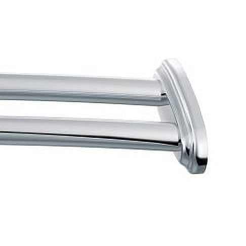 Moen DN2141BN Brushed nickel adjustable curved shower rod