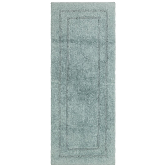 Mohawk Cotton Bath Mat Soft Absorbent Quick Dry Machine Washable Bathroom Mat, Glacier, 24" x 60"