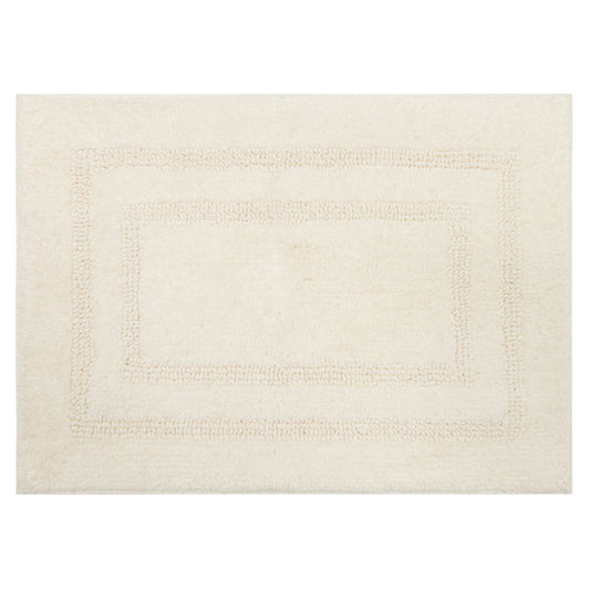 Mohawk Cotton Bath Mat Soft Absorbent Quick Dry Machine Washable Bathroom Mat, Natural, 27" x 45"