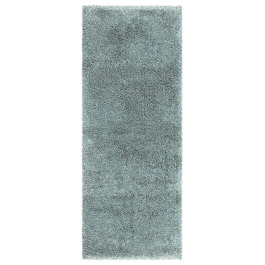 Mohawk Home Classic Cotton Plush Stain/Fade Resistant Non-Slip Washable Bath Mat, Glacier, 2' X 5'