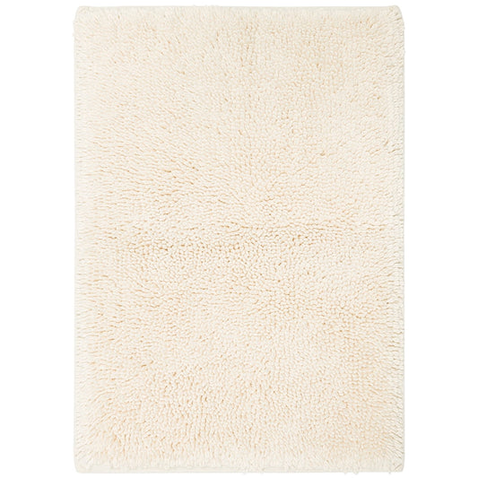 Mohawk Home Classic Cotton Plush Stain/Fade Resistant Non-Slip Washable Bath Mat, Parchment, 2' 3" X 3' 9"