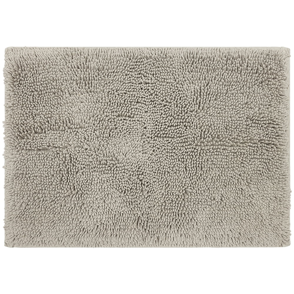 Mohawk Home Classic Cotton Plush Stain/Fade Resistant Non-Slip Washable Bath Mat, Taupe, 1' 5" X 2'