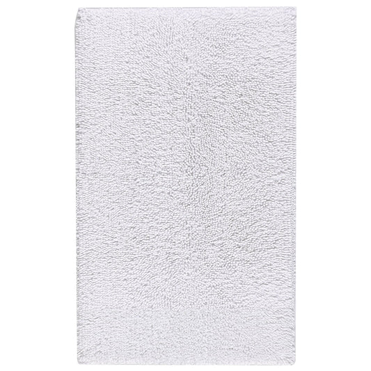 Mohawk Home Classic Cotton Plush Stain/Fade Resistant Non-Slip Washable Bath Mat, White, 1' 9" X 2' 10"