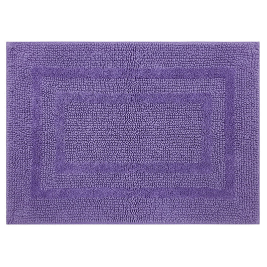 Mohawk Home Cotton Reversible Bath Mat, Fiesta Grape, 27" x 45"