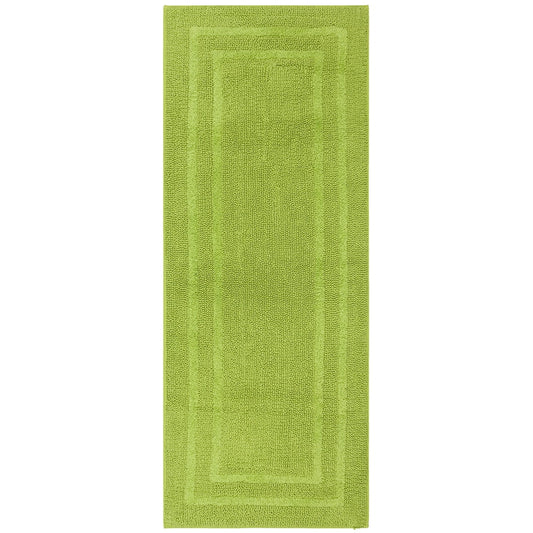 Mohawk Home Cotton Reversible Bath Mat, Fiesta Lime, 2' x 5'