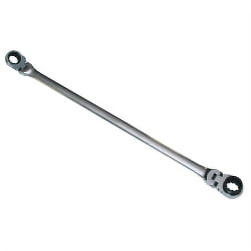 Mountain ex-pffgbxz14162 0.56 x 0.62 in. Double Box Flexible Reversible Ratcheting Wrench