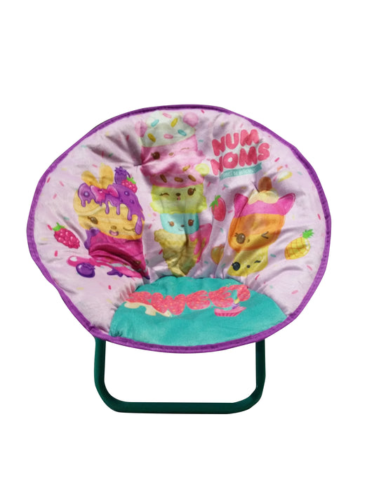 Num Noms Kids 18" Mini Round Collapsible Saucer Chair