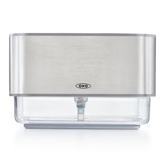 OXO Stainless Steel Soap Dispensing Sponge Holder