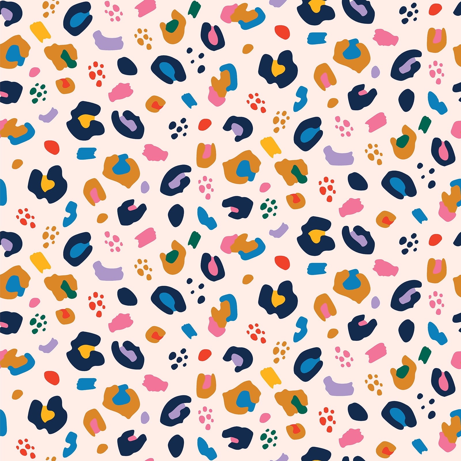 Packed Party Stay Wild Multicolor Vinyl Peel And Stick Wallpaper, 216-in by 20.5-in, 30.75 sq. ft.