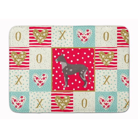 Peruvian Hairless Dog Love Machine Washable Memory Foam Mat