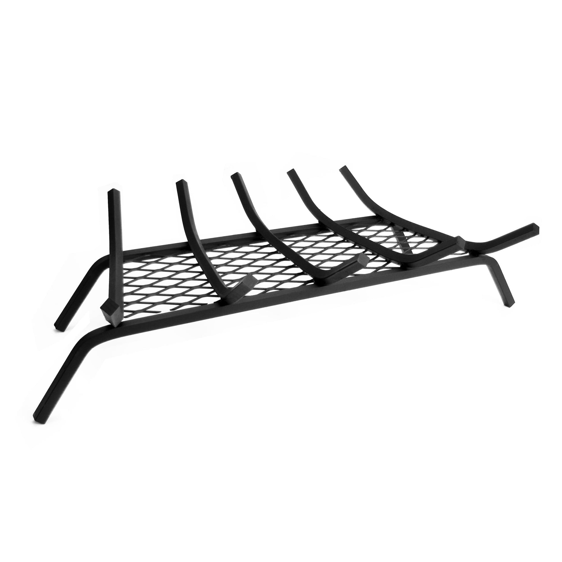 Pleasant Hearth 1/2 in. Steel Log Grate- 27 in. 5 bar with Ember Retainer