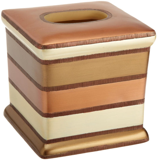 Popular Bath Contempo Spice Bath Collection - Bathroom Tissue Box Cover