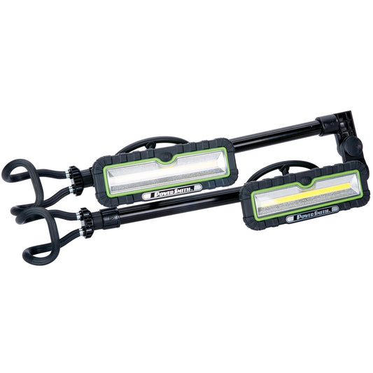 PowerSmith 2400 Lumen Rechargeable LED Underhood Work Light, 2 Detachable Magnetic Lights