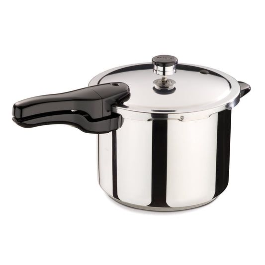 6-Quart Stainless Steel Pressure Cooker